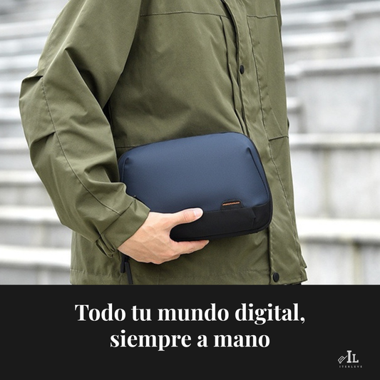 Estuche Organizador Bolso Porta Cables Para Viajes Capacidad