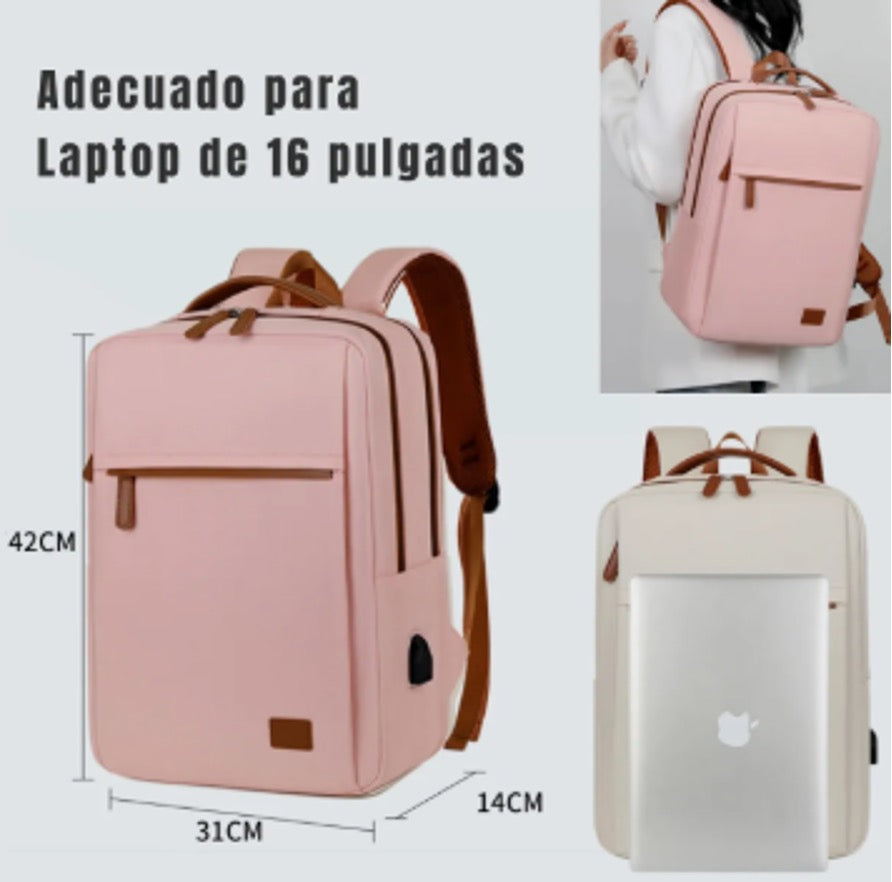 Mochila Mujer USB