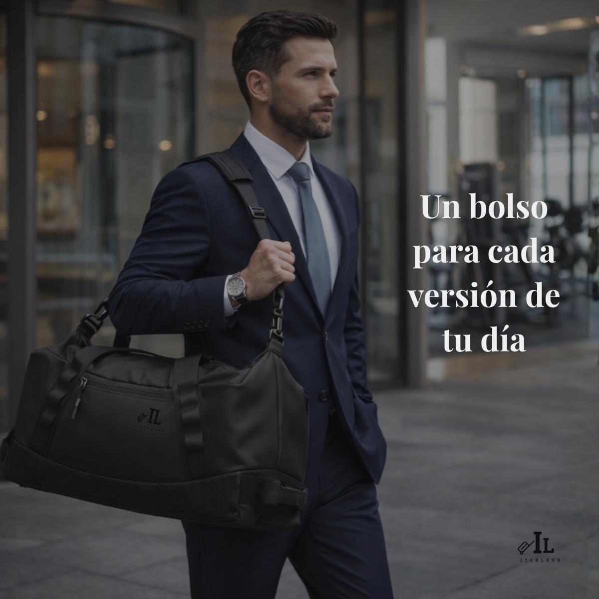 Bolso Deportivo Viaje Capacidad 40l Gym Oficina Impermeable