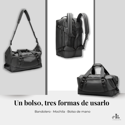 Bolso Deportivo Viaje Capacidad 40l Gym Oficina Impermeable