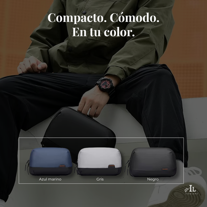 Estuche Organizador Bolso Porta Cables Para Viajes Capacidad