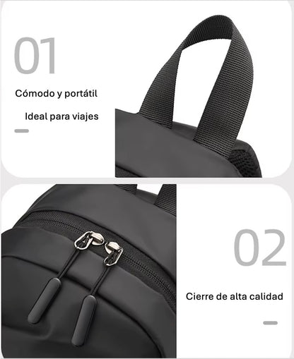 Banano Cruzado Impermeable Antirrobo Viaje Urbano +capacidad