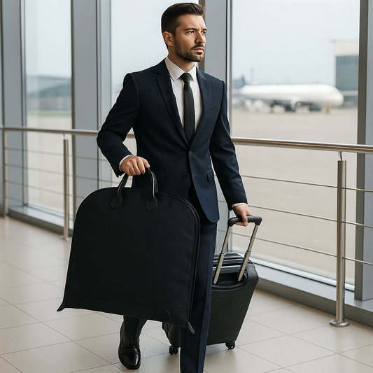 Bolsa Portatraje Oxford Impermeable Plegable 100x60 Cm
