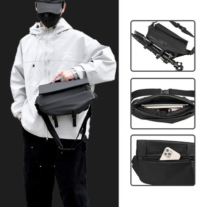 Banano Bandolera Impermeable Antirrobo Broche Tripode/botella