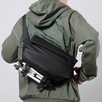 Banano Bandolera Impermeable Antirrobo Broche Tripode/botella