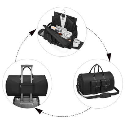 Bolso Traje y Equipaje Ultra 3 en 1 con Compartimento Zapatos